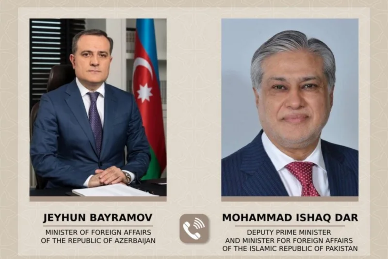 Azərbaycan və Pakistan XİN başçıları arasında görüş olub