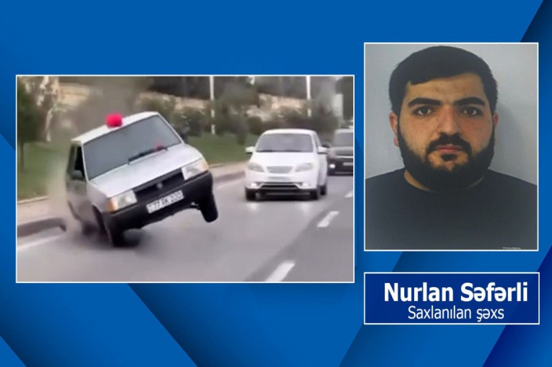 Toy karvanında avtoxuliqanlıq edən sürücü həbs edilib
