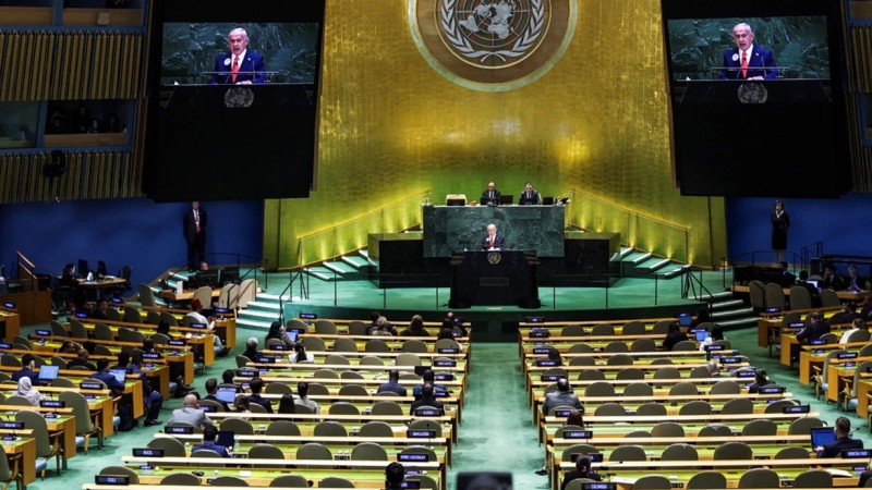 BMT Baş Assambleyasında Netanyahuya etiraz
