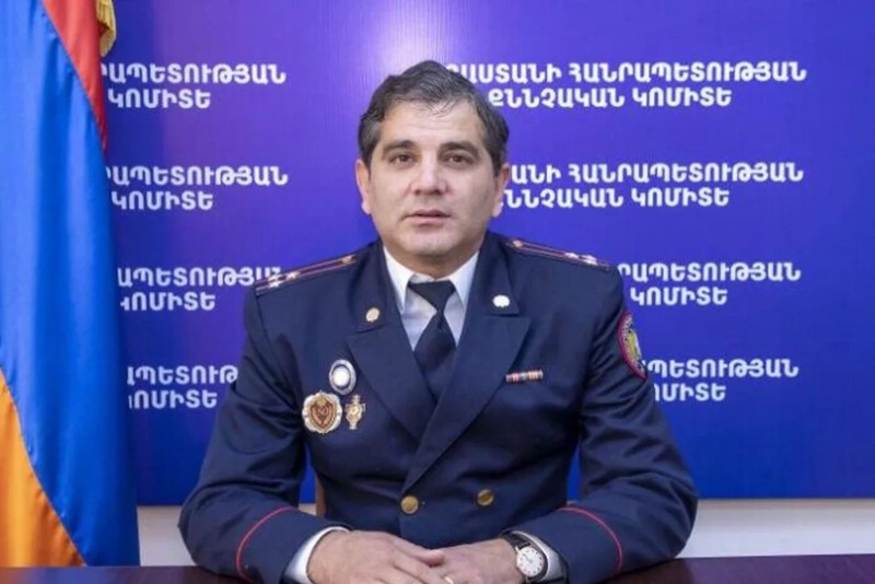 Ermənistan İstintaq Komitəsinin idarə rəhbəri istefa verib