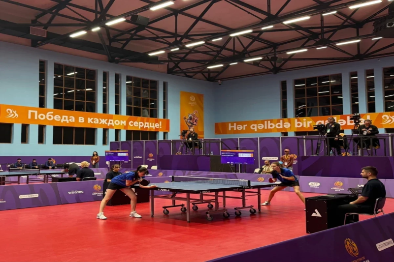 III MDB Oyunları: tennisçilərimizdən ilk medal