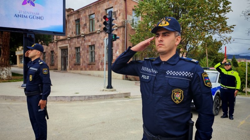 Azad olunan torpaqlarda şəhidlərimizin ruhuna ehtiram - FOTO