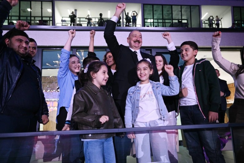 İlham Əliyev III MDB Oyunlarının açılış mərasimindən PAYLAŞIM EDİB