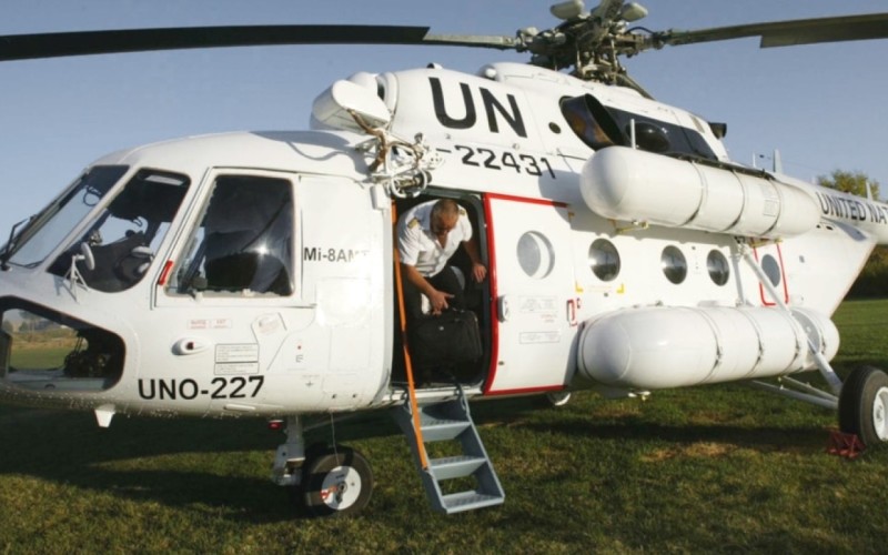 Somalidə silahlılar BMT-nin helikopterini ələ keçirdi