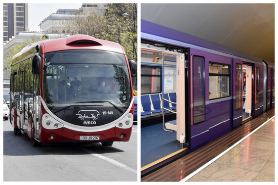 Avtobus və metroda gediş haqqı 60 QƏPİK OLDU