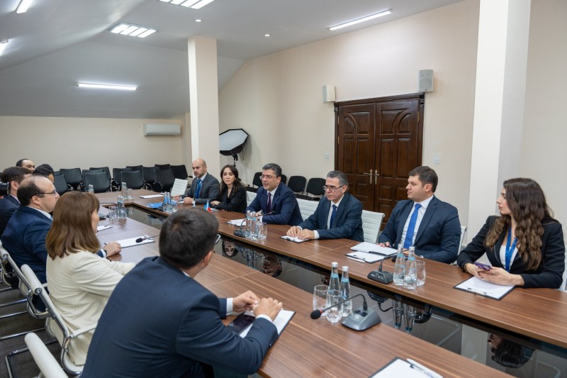 MEDİA-da Özbəkistan nümayəndə heyəti ilə görüş keçirildi - FOTOLAR