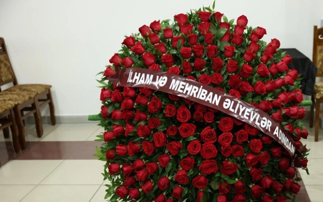 Prezident və Birinci vitse-prezident Cabir İmanovun vida mərasiminə əklil göndərib