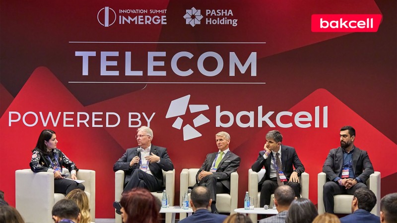 “Bakcell”in baş icraçı direktoru “INMerge” İnnovasiya Sammitində çıxış etdi - FOTOLAR