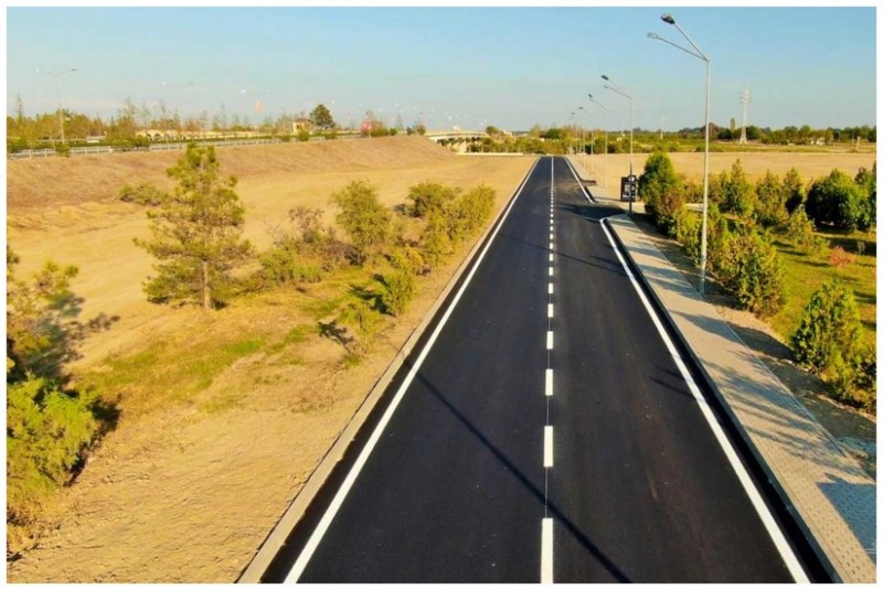 Bu yolda tikinti və yenidənqurma işləri yekunlaşdı