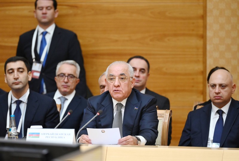 Əli Əsədov Minskdə Avrasiya Hökumətlərarası Şurasının iclasında iştirak edib