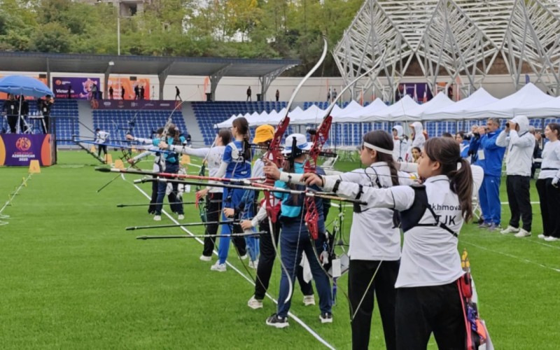 Azərbaycanın 5 idmançısı kamandan oxatma yarışlarında 1/8 finala yüksəldi