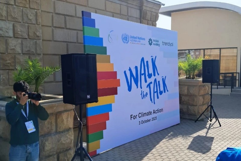İsrail səfiri Walk to Talk yürüşündə iştirak edib