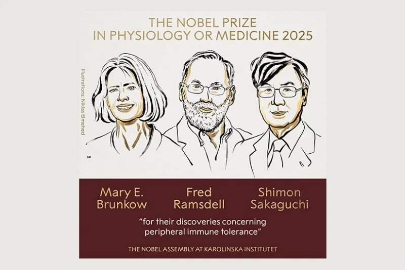 Tibb üzrə Nobel mükafatı laureatları açıqlanıb