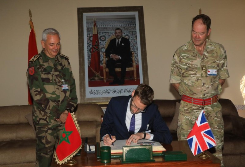 Mərakeş və Böyük Britaniya birgə hərbi təlimlərə başlayıblar