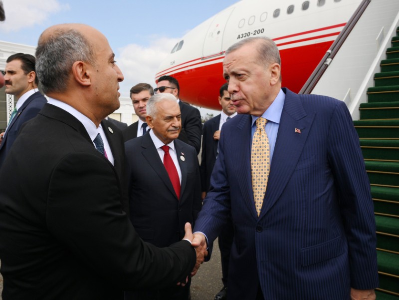 Ərdoğan  Azərbaycana GƏLDİ - YENİLƏNİB - FOTOLAR