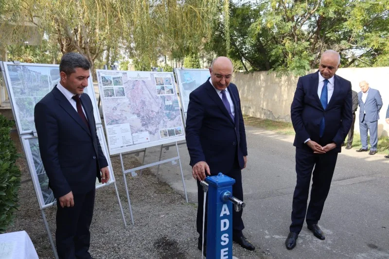 ADSEA daha bir kəndi içməli su ilə təmin etdi - FOTOLAR