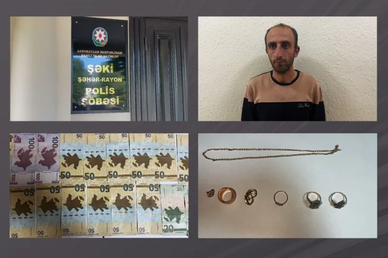 Oğurluq etdiyi evi yandıran şəxs tutuldu