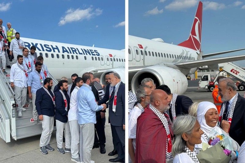 Türkiyə XİN: Azadlıq flotiliyasındakı vətəndaşlar təhlükəsiz şəkildə ölkəyə qayıdıblar