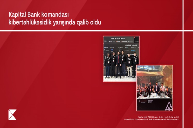 Kapital Bank-ın İT komandası ölkənin ən güclü mütəxəssisləri sırasında
