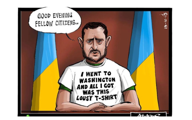 Zelenskiyə belə lağ etdilər