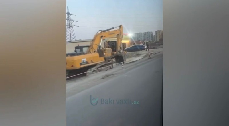 Uzun tıxaclar yaşanan körpüdən SON GÖRÜNTÜLƏR