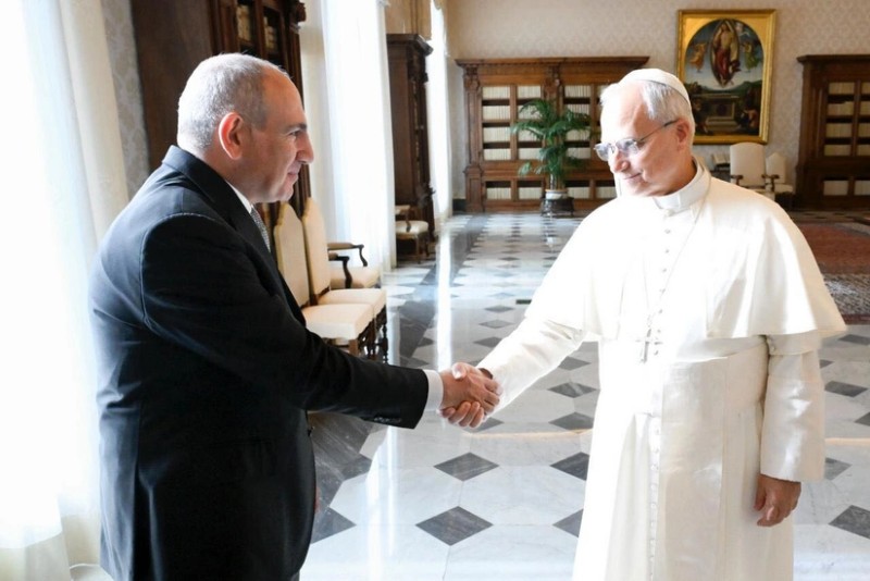 Roma Papası ilə Azərbaycanla sülhü müzakirə etdi