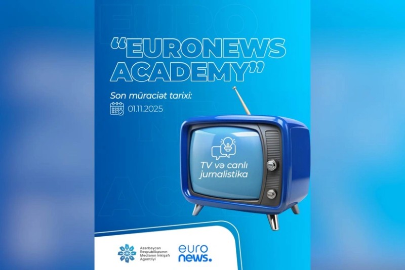 MEDİA və Euronewsun birgə təlim proqramı başlayır