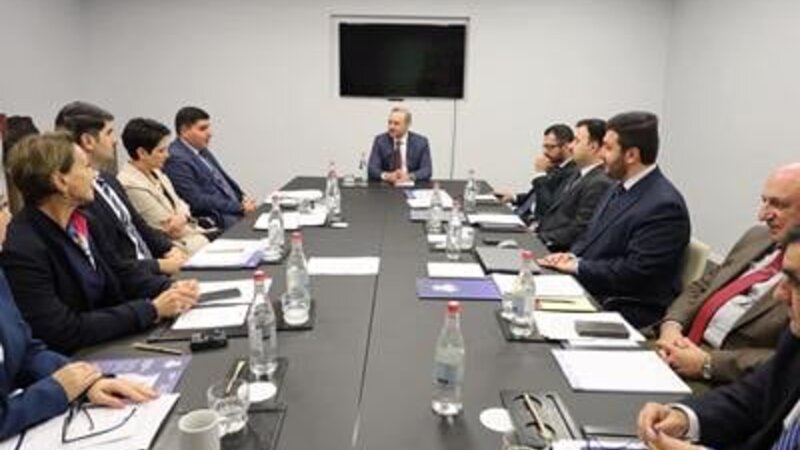 Qriqoryan Azərbaycan və Ermənistanın QHT nümayəndələri ilə görüşdü