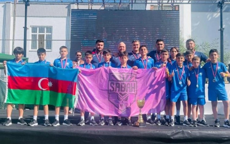 Sabahın U-12 komandası Türkiyədə çempion oldu