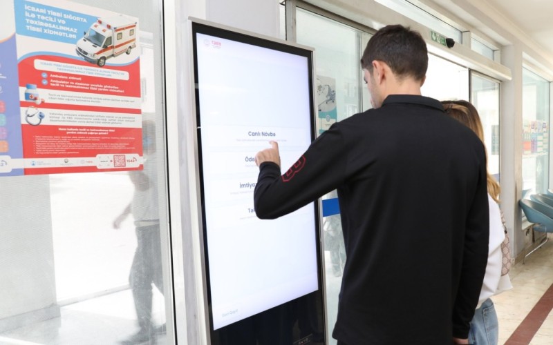 Poliklinikalarda elektron növbə konsepti fəaliyyətə başlayıb