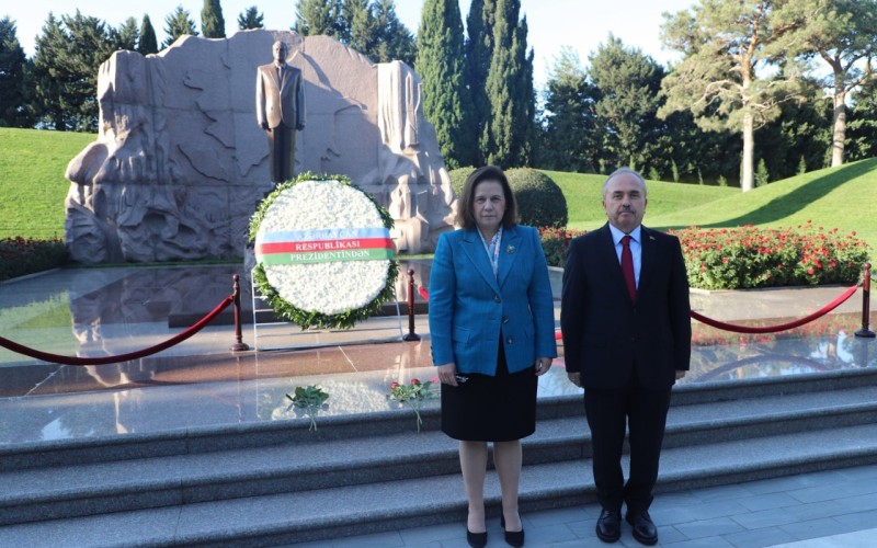 Hakan Fidanın müavini Bakıya gəlib - FOTOLAR