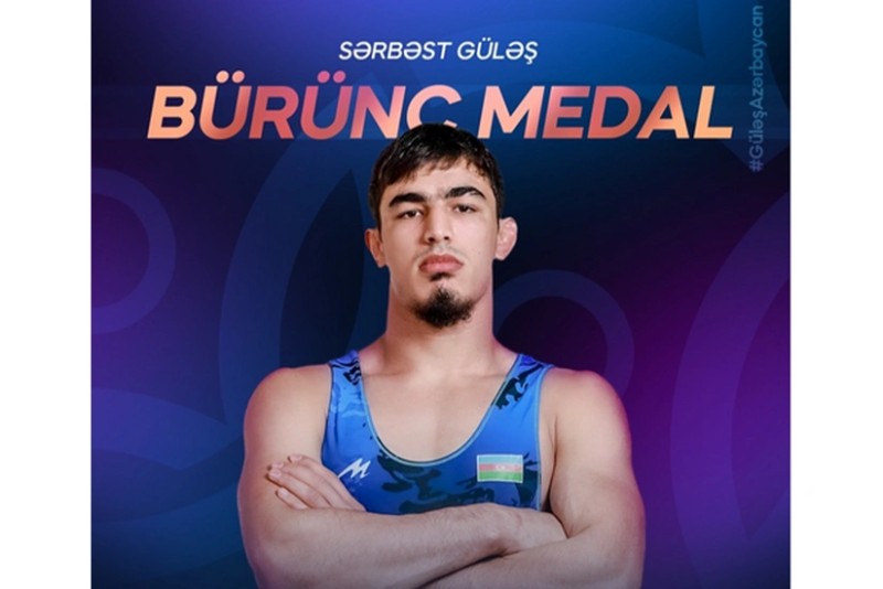 Güləşçimiz dünya çempionatında bürünc medal qazanıb