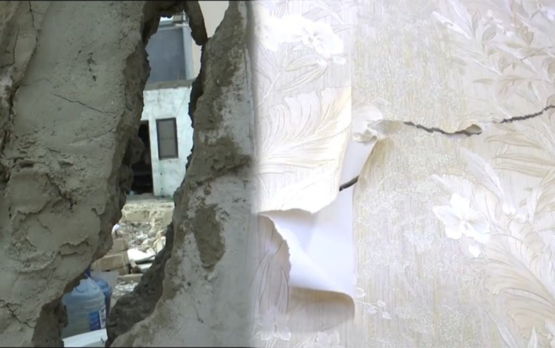 “Hər an böyük faciə baş verə bilər” - Bakıda 10 ailənin həyatı təhlükədədir