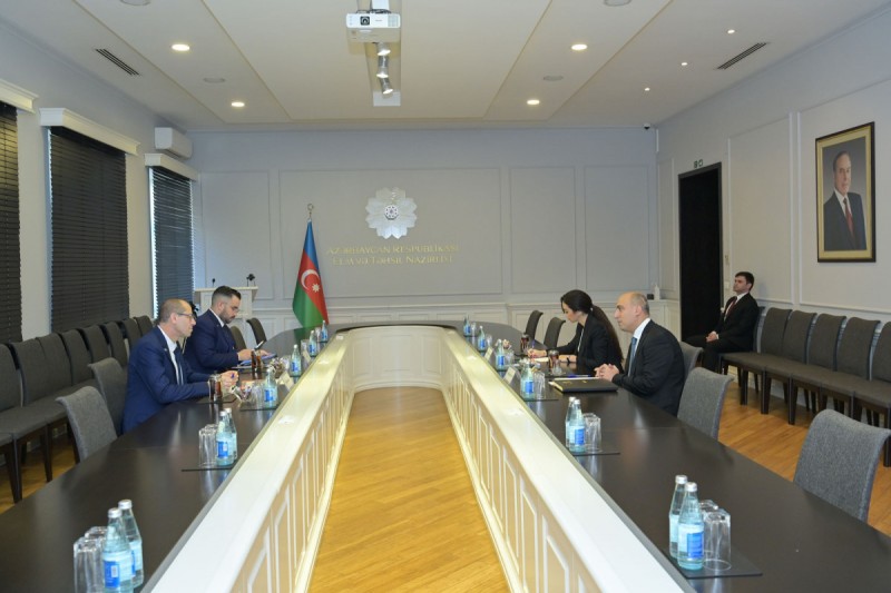 Emin Əmrullayev İsrailin Azərbaycandakı səfiri ilə görüşdü