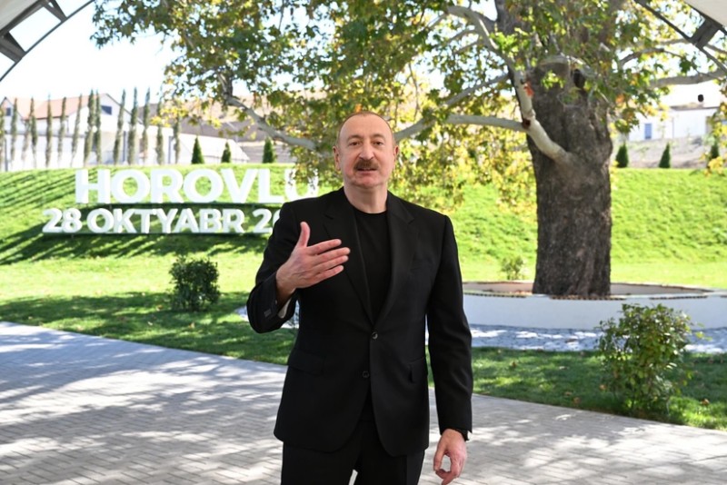 Azərbaycan Prezidenti: Bugünkü reallıq, bugünkü gün ədalətin təntənəsidir