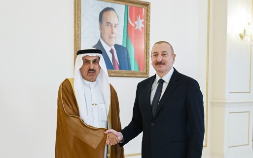 Prezident daha bir qəbul keçirdi - FOTOLAR