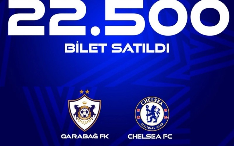 Qarabağın oyununa 22 500 bilet satılıb