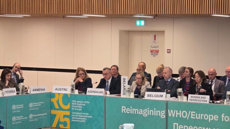 Səhiyyə naziri ÜST-nin Avropa üzrə Regional Komitəsinin Daimi Komitəsinə üzv seçildi - FOTO