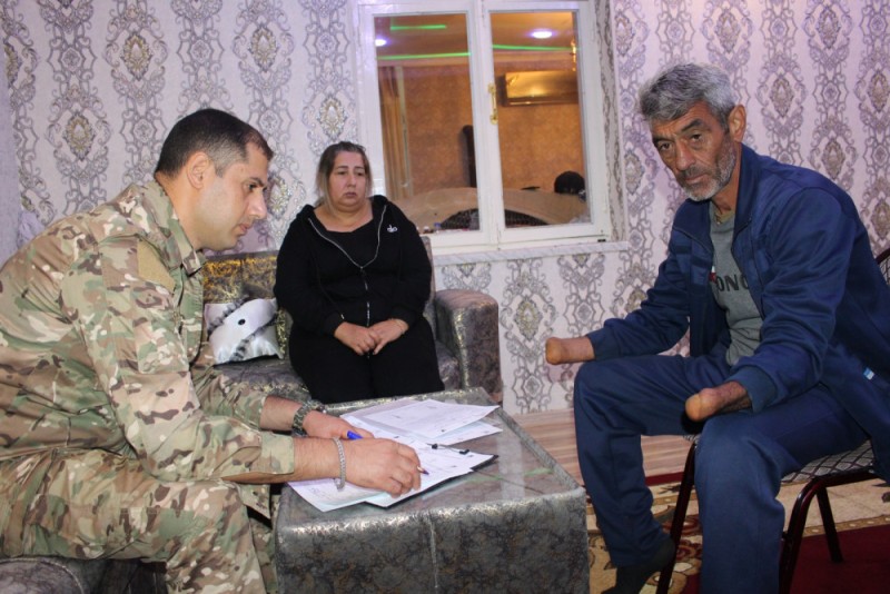 Daha bir rayonda minalardan zəzərçəkənlərin siyahısı dəqiqləşdirilir - FOTO