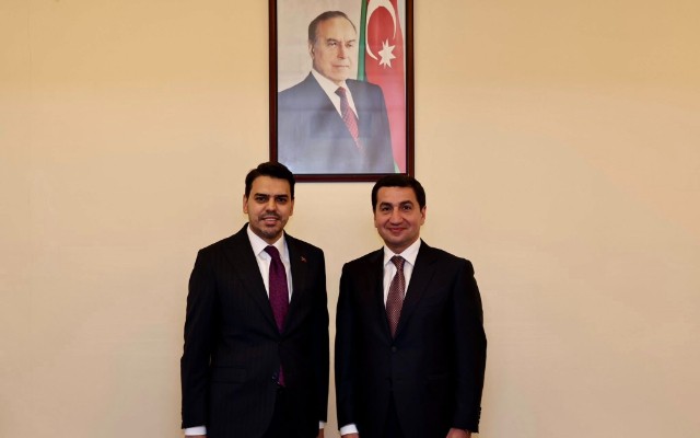 Hikmət Hacıyev TİKA sədri ilə görüşdü - FOTOLAR