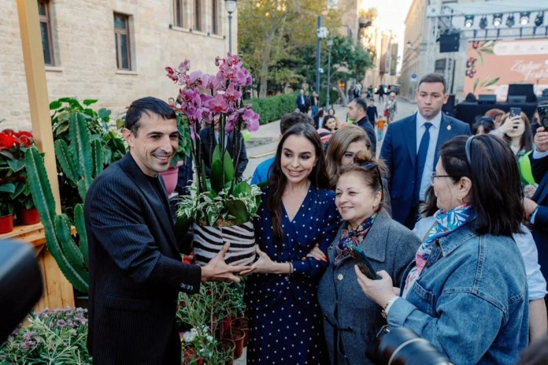 Leyla Əliyeva Zeytun Festivalında Leyla Əliyeva Zeytun Festivalında