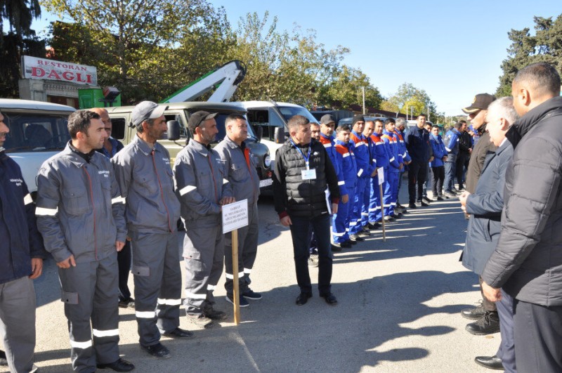 FHN Şabranda mülki müdafiə təlimi təşkil etdi