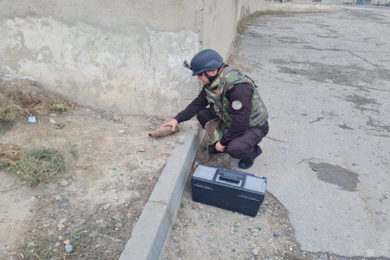 Sumqayıtda sursat TAPILDI