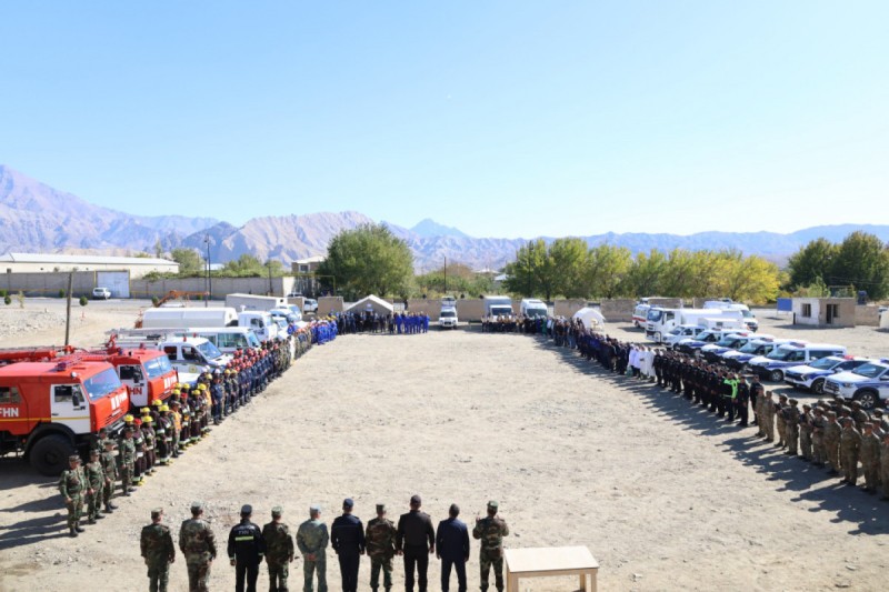 Naxçıvanda mülki müdafiə təlimi keçirilib