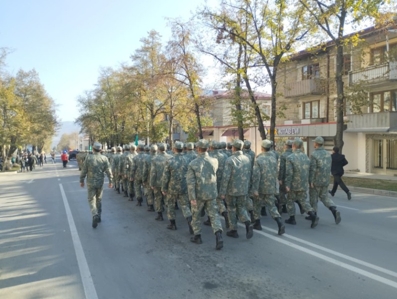 Şuşada hərbi yürüş keçirilir