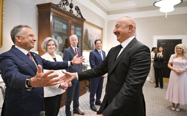 Trampın xüsusi nümayəndəsi İlham Əliyevdən danışdı - Heyrətamiz liderdir - VİDEO