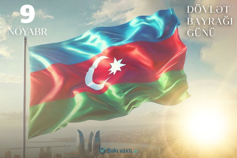 Azərbaycanda Dövlət Bayrağı Günüdür