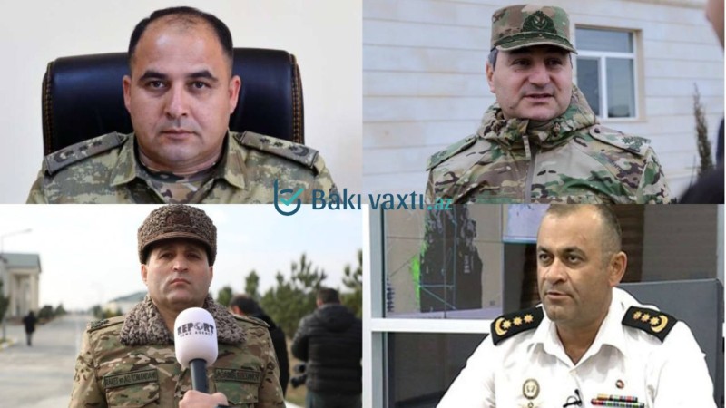 Prezidentin ali hərbi rütbə verdiyi zabitlər kimdir? - DOSYE