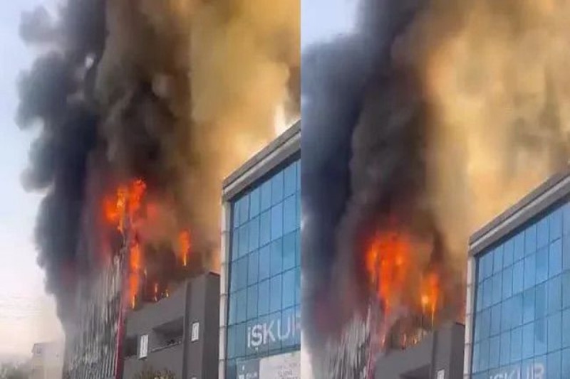 Türkiyədə fabrikdə dəhşətli yanğın - 6 nəfər öldü