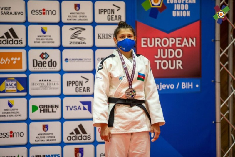 Daha bir cüdoçumuz qızıl medal qazandı